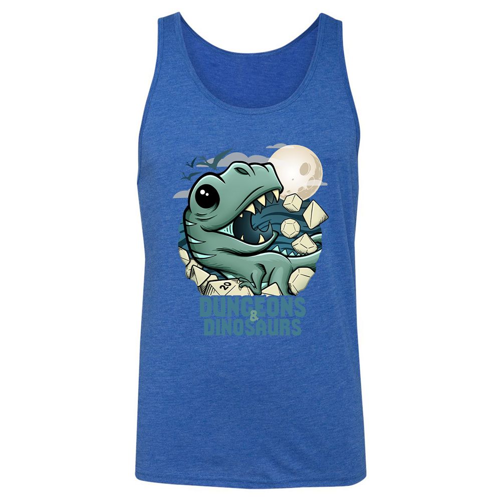 Unisex Jersey Tank - 2FWPCN1T - True Royal Triblend - 12