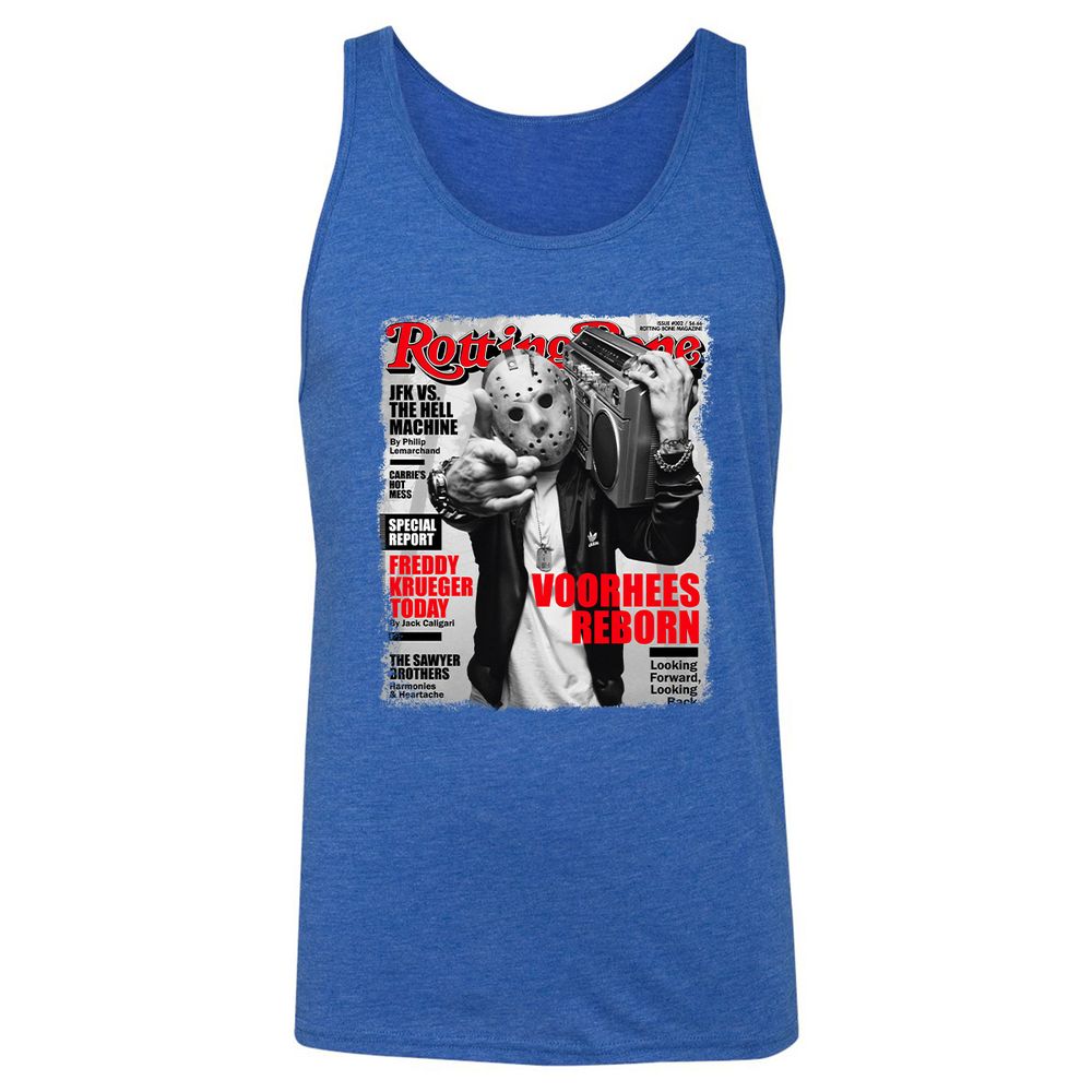 Unisex Jersey Tank - 4JMK4WAE - True Royal Triblend - 12