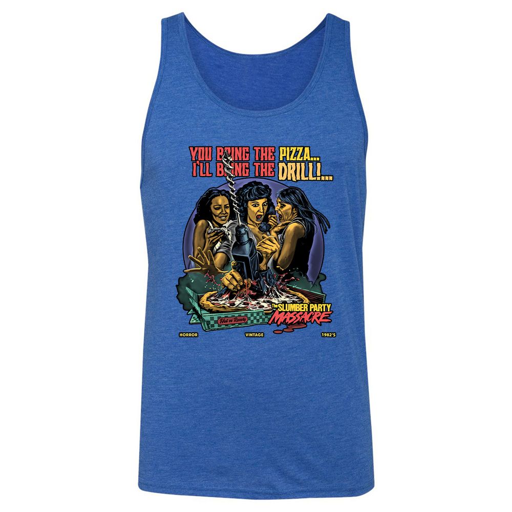 Unisex Jersey Tank - YQXHK8HD - True Royal Triblend - 12