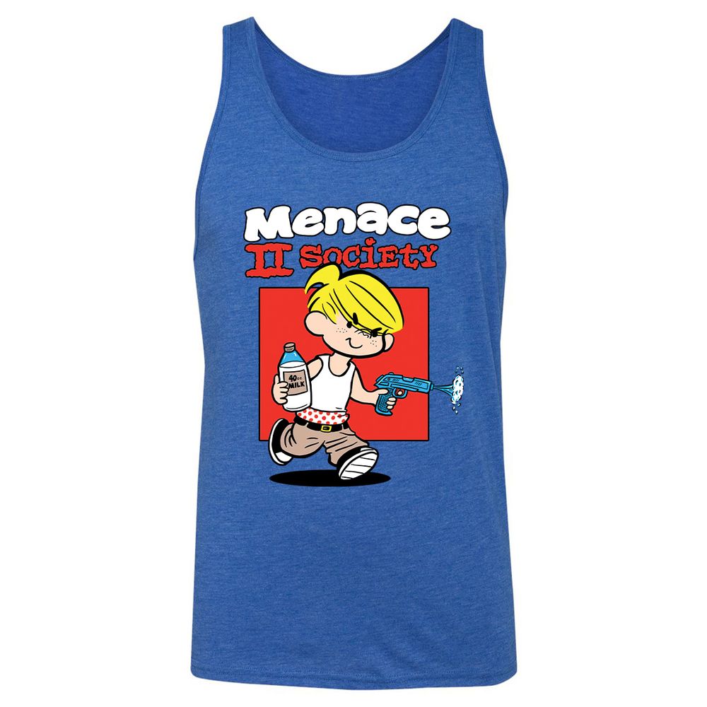 Unisex Jersey Tank - 25PWN4FH - True Royal Triblend - 12