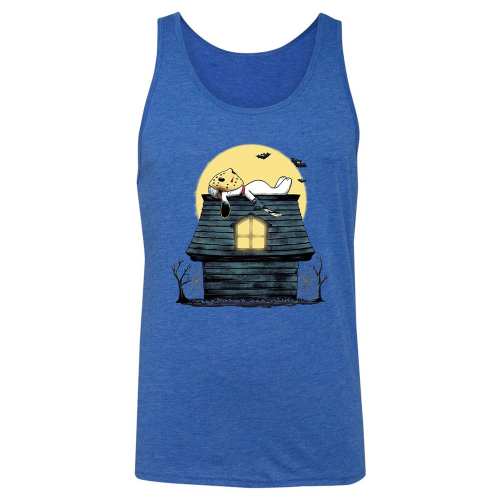 Unisex Jersey Tank - E5V1T672 - True Royal Triblend - 12