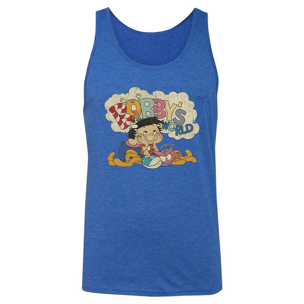 Unisex Jersey Tank - 1TNYP247 - True Royal Triblend - 12