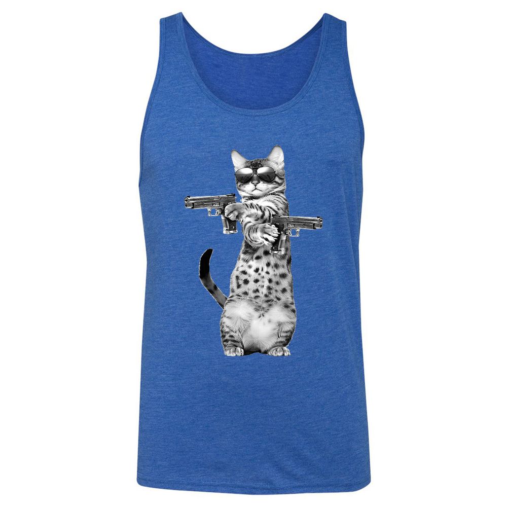 Unisex Jersey Tank - ED9XWJDL - True Royal Triblend - 12