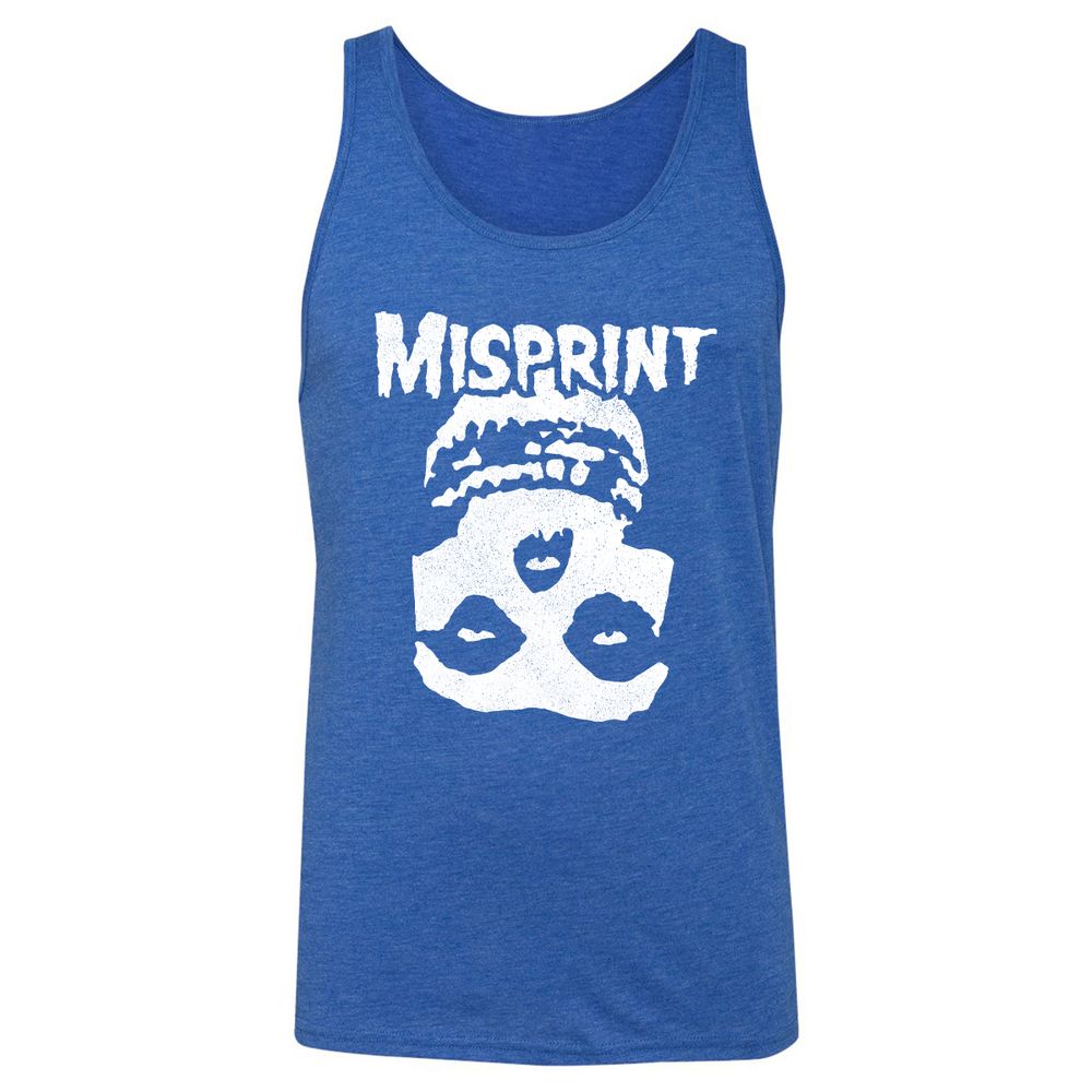 Unisex Jersey Tank - LE8DM44Z - True Royal Triblend - 12
