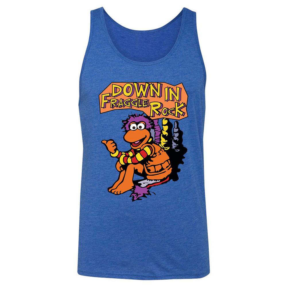 Unisex Jersey Tank - 5T6A5YLA - True Royal Triblend - 12