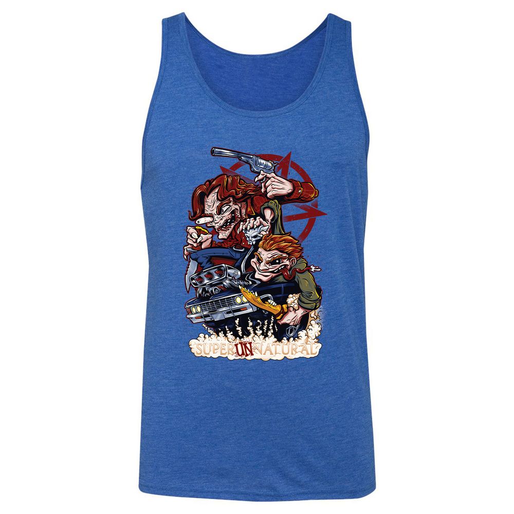 Unisex Jersey Tank - YNQJDCC6 - True Royal Triblend - 12