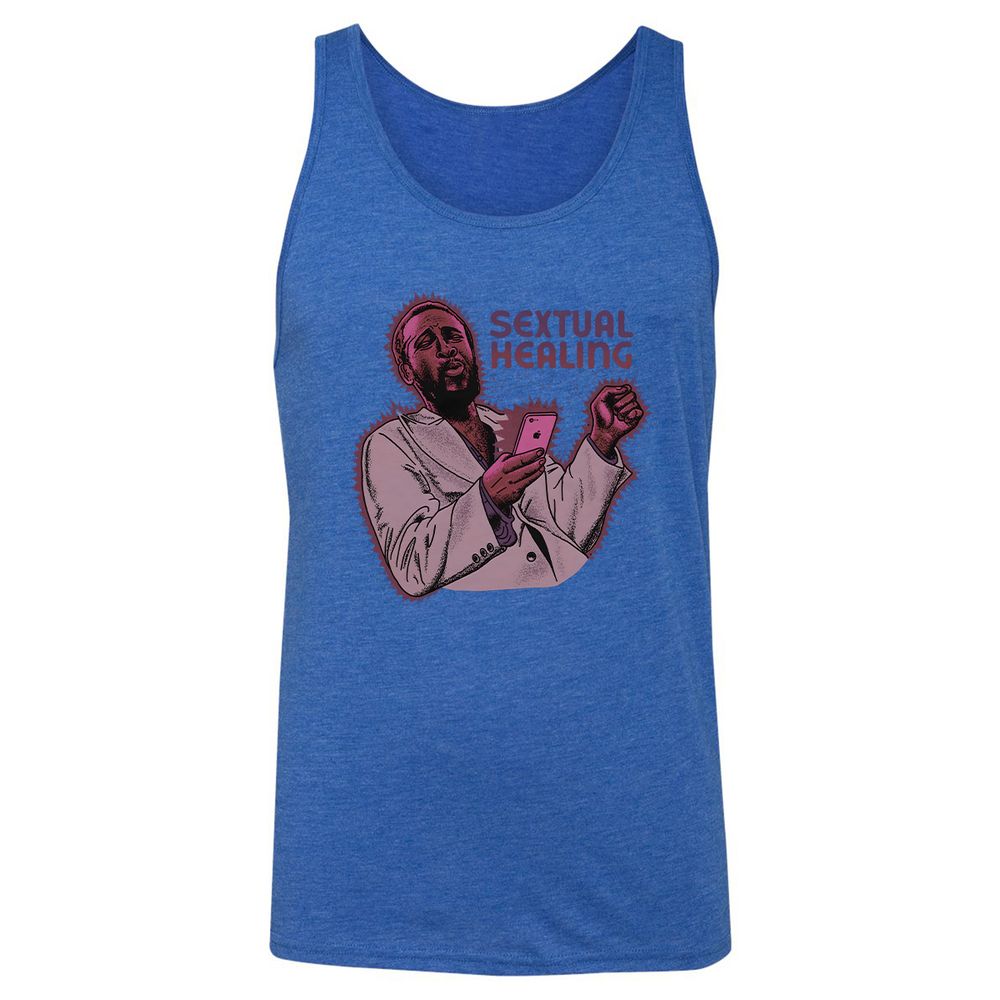 Unisex Jersey Tank - D9Z699GX - True Royal Triblend - 12