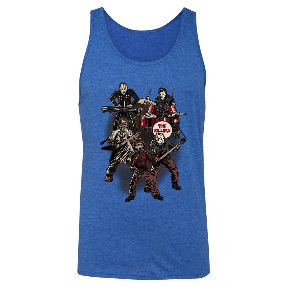 Unisex Jersey Tank - JJAAJL1Y - True Royal Triblend - 12