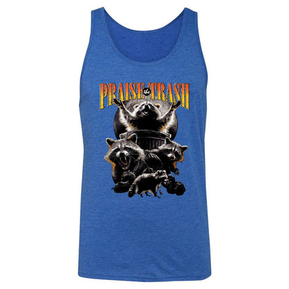 Unisex Jersey Tank - 4SBKHQLF - True Royal Triblend - 12