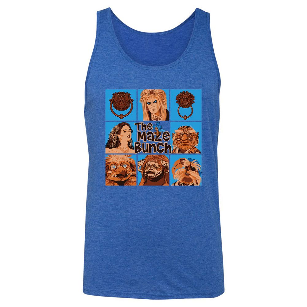 Unisex Jersey Tank - 92BB998M - True Royal Triblend - 12