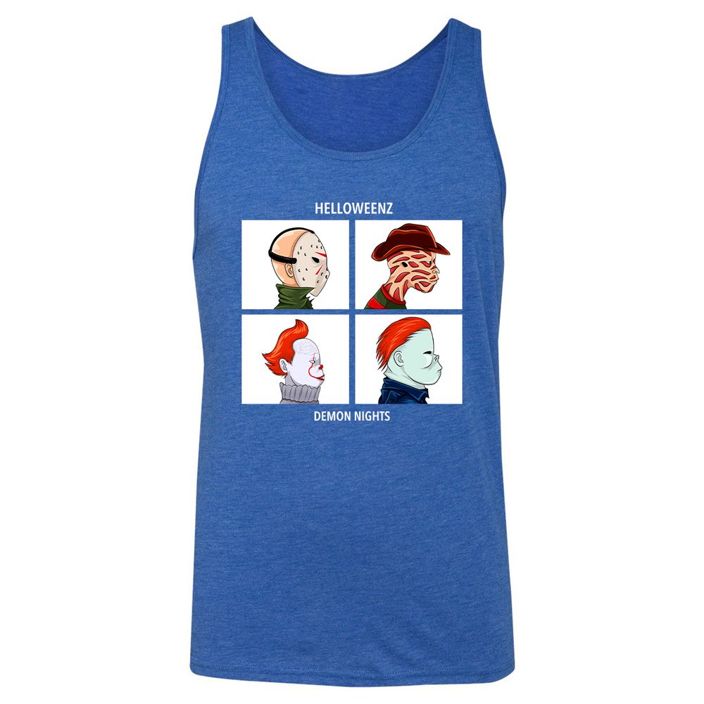 Unisex Jersey Tank - Z5CHPNW5 - True Royal Triblend - 12