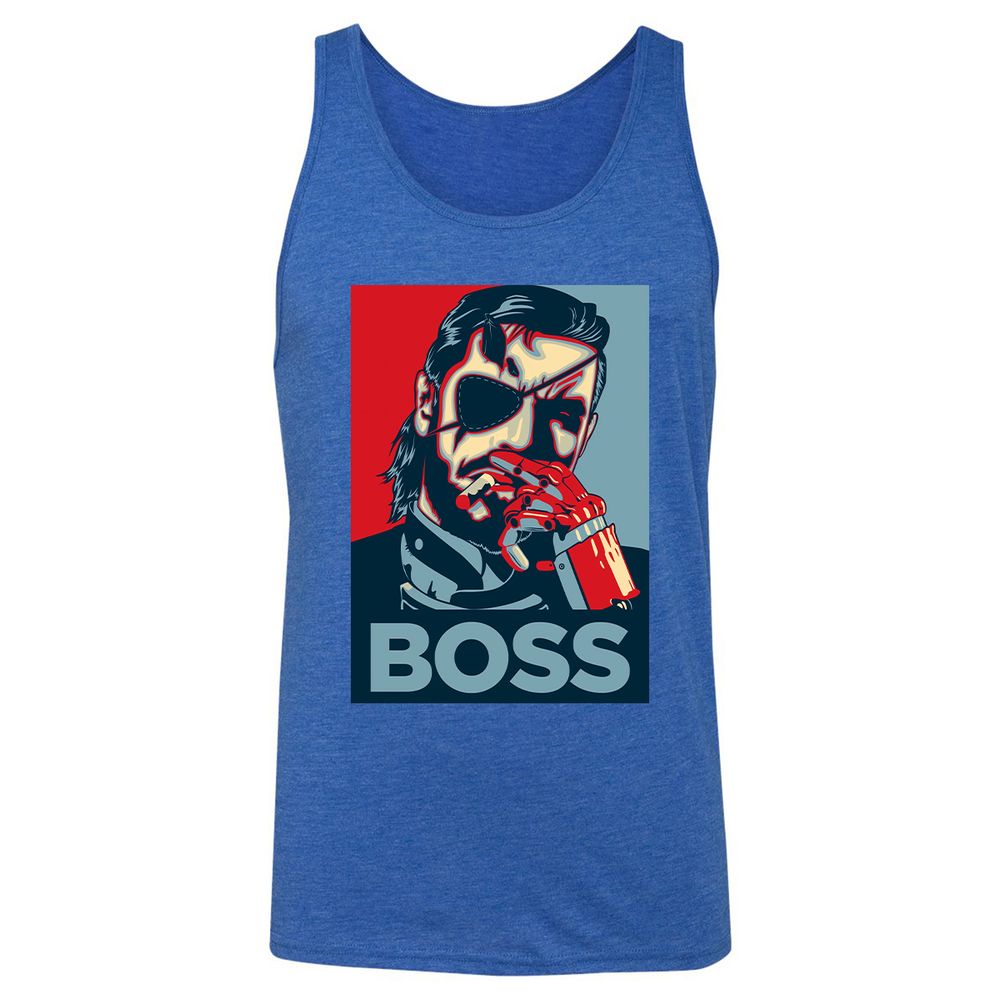 Unisex Jersey Tank - 9P4TKD4Z - True Royal Triblend - 12