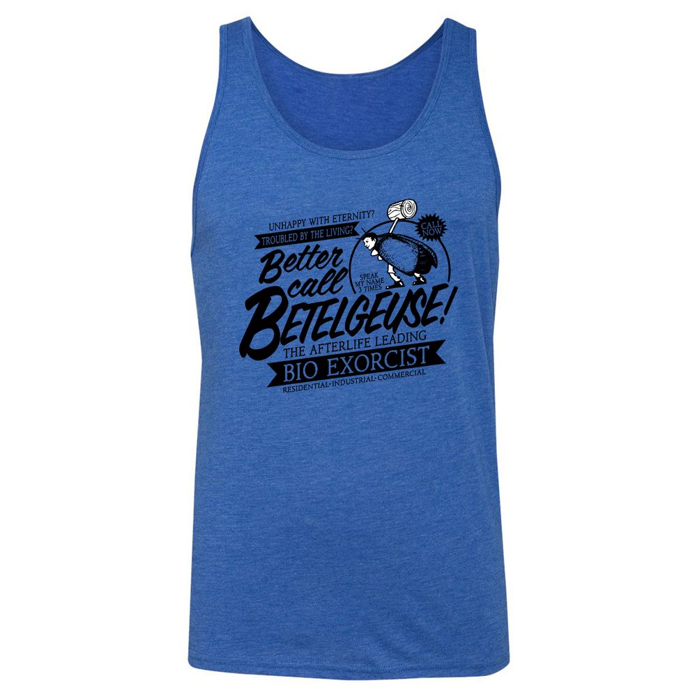 Unisex Jersey Tank - AUF78MZS - True Royal Triblend - 12