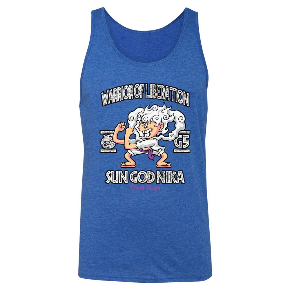 Unisex Jersey Tank - 5BUKW7Z7 - True Royal Triblend - 12