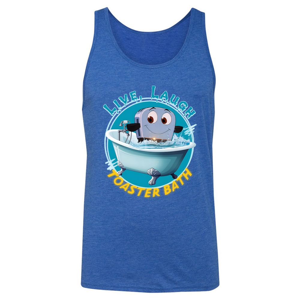 Unisex Jersey Tank - EA6XBFLW - True Royal Triblend - 12