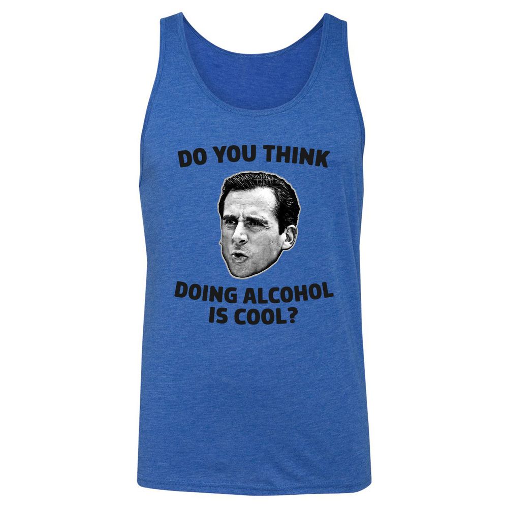 Unisex Jersey Tank - Z48BXC8W - True Royal Triblend - 12