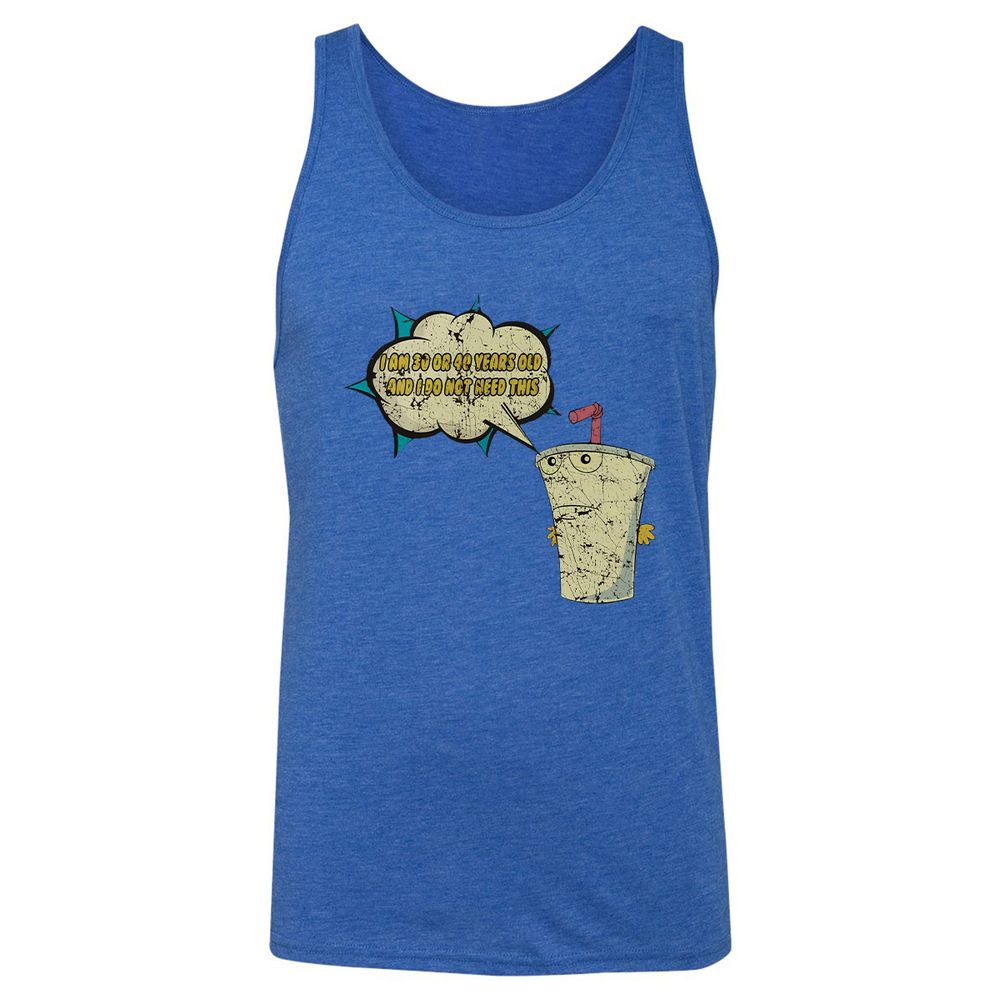 Unisex Jersey Tank - 6BAZJKH3 - True Royal Triblend - 12