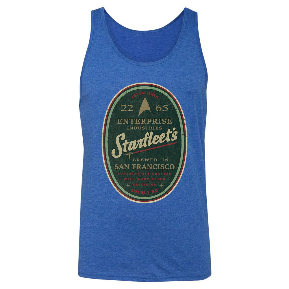 Unisex Jersey Tank - UYUZWEBJ - True Royal Triblend - 12