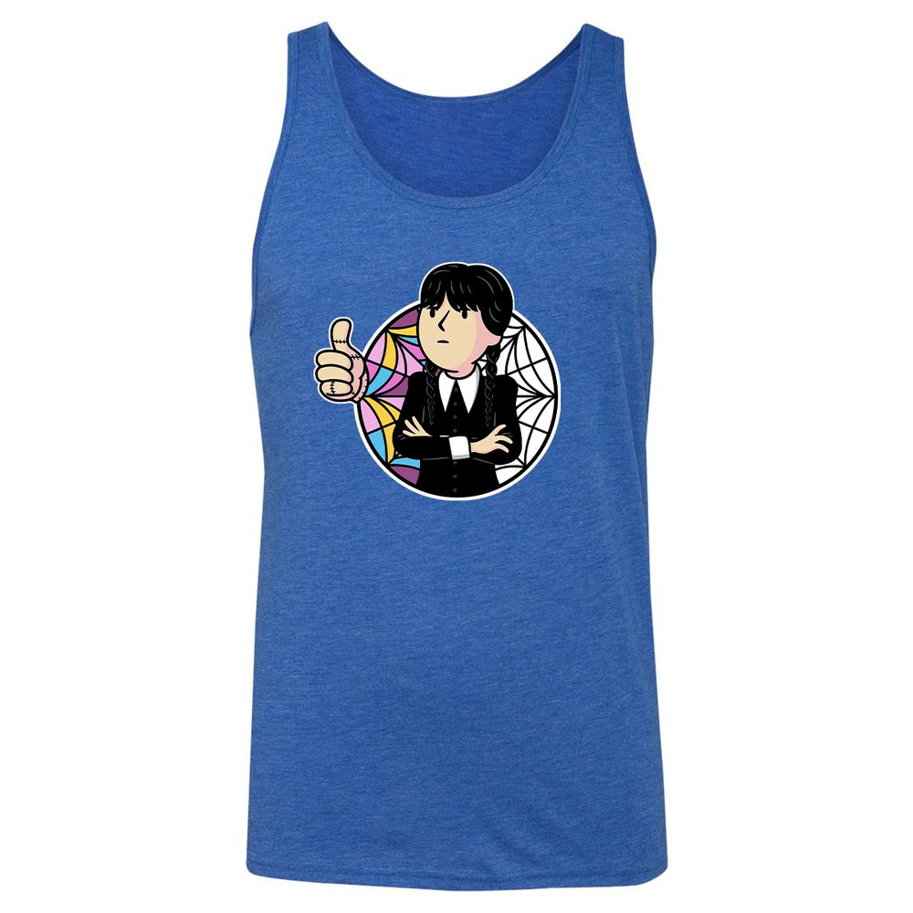 Unisex Jersey Tank - JAT94MGX - True Royal Triblend - 12