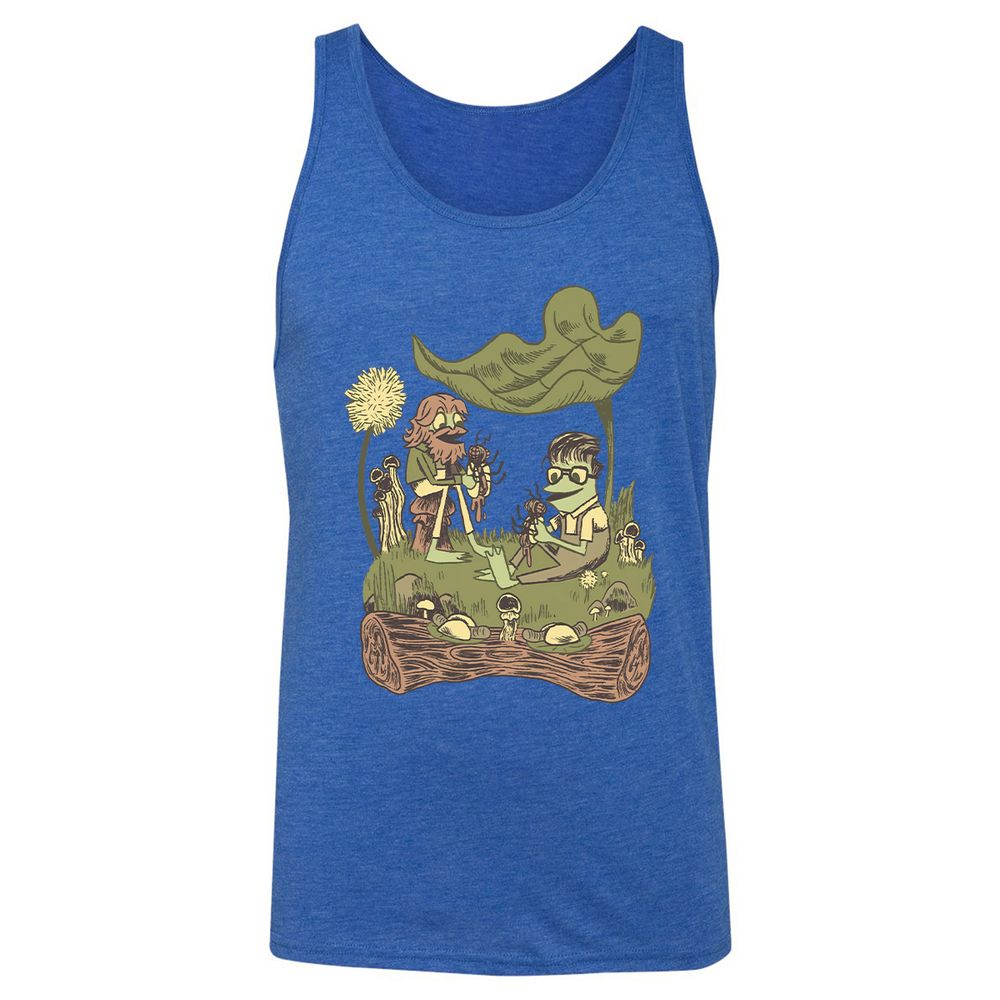 Unisex Jersey Tank - 33KZW8JB - True Royal Triblend - 12