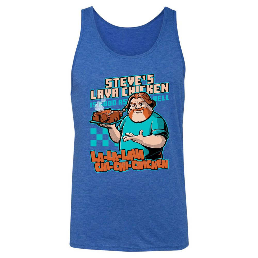 Unisex Jersey Tank - HTX6CZ48 - True Royal Triblend - 12