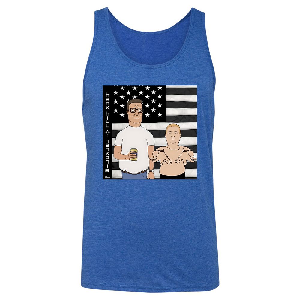 Unisex Jersey Tank - UWDT4WCR - True Royal Triblend - 12