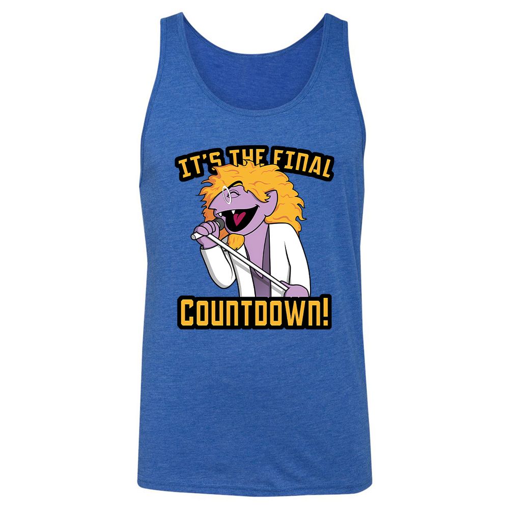Unisex Jersey Tank - HMNGYPGF - True Royal Triblend - 12