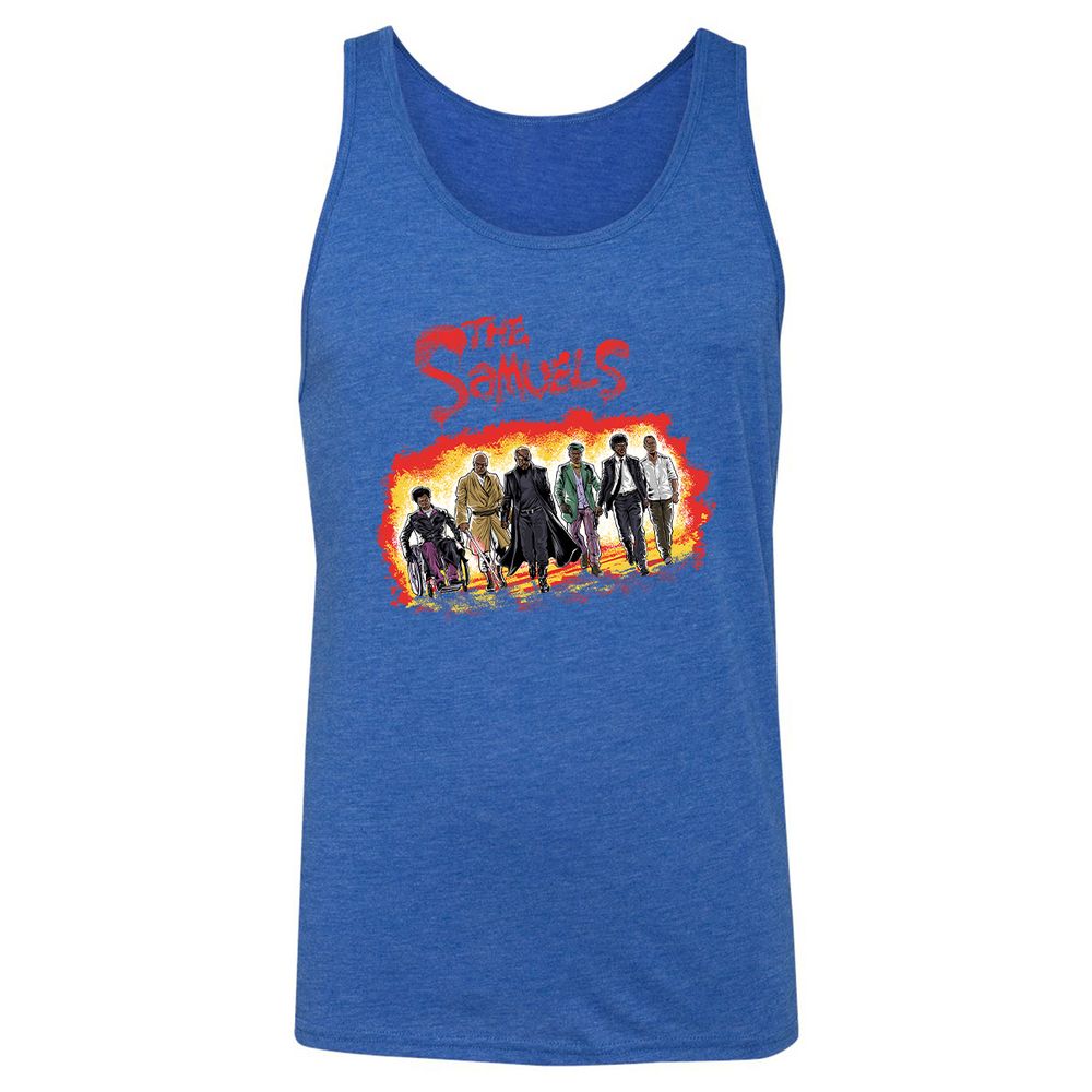 Unisex Jersey Tank - 3VUFBNN3 - True Royal Triblend - 12