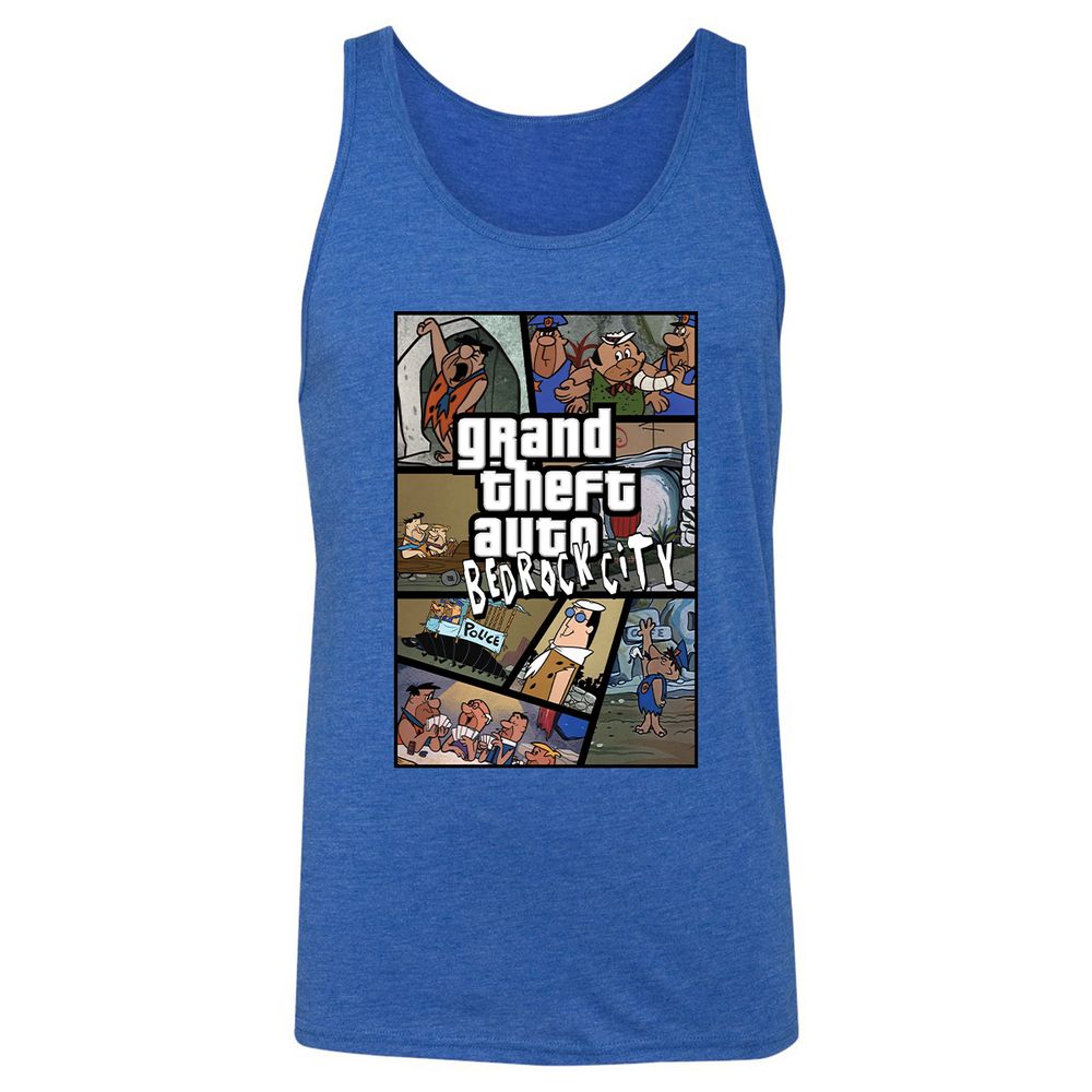Unisex Jersey Tank - PGQ5ARSY - True Royal Triblend - 12
