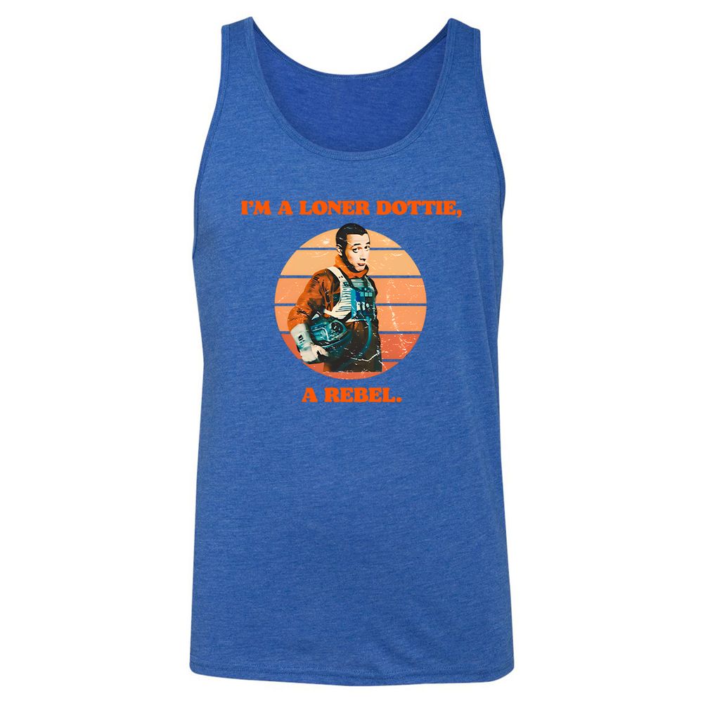 I'm a loner dottie a rebel - True Royal Triblend - 12