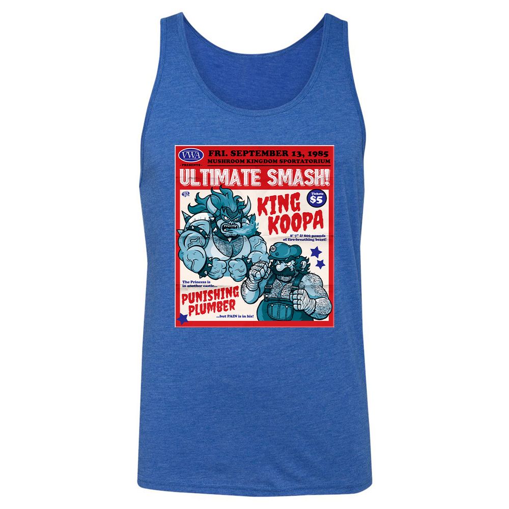 Unisex Jersey Tank - JTQV3BXQ - True Royal Triblend - 12