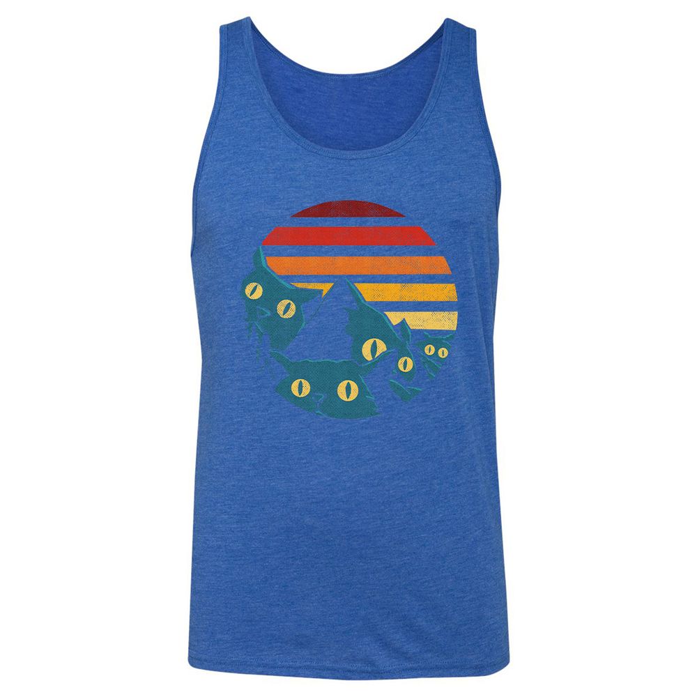 Unisex Jersey Tank - EVWET4L4 - True Royal Triblend - 12