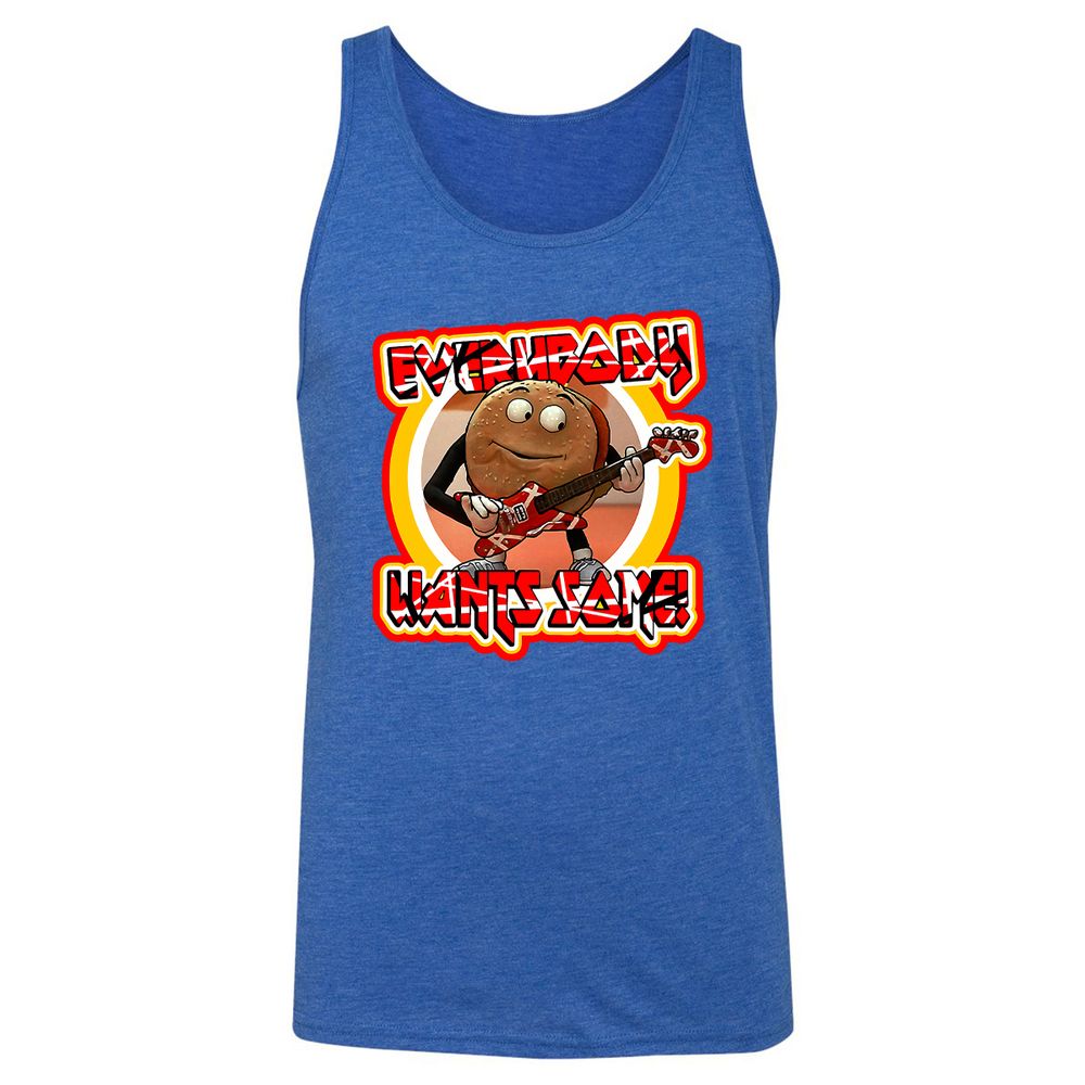 Unisex Jersey Tank - R6UYMU96 - True Royal Triblend - 12