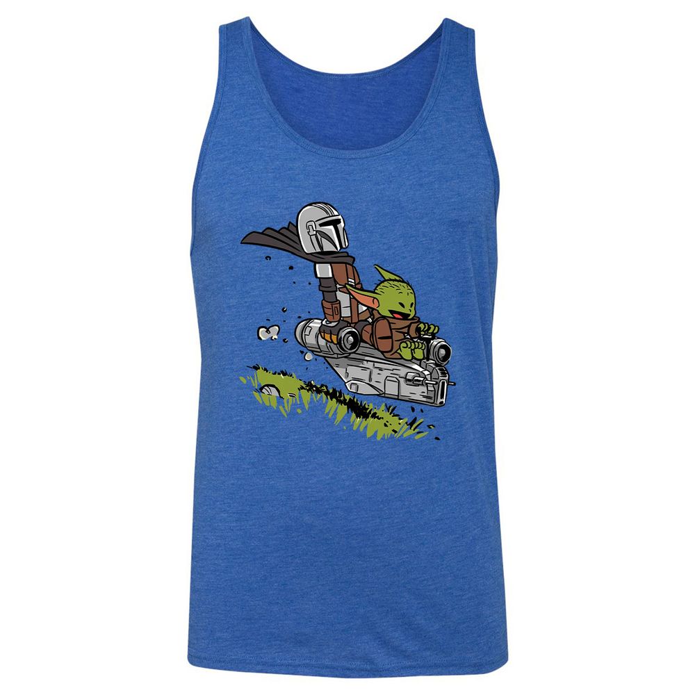 Unisex Jersey Tank - MDY295CQ - True Royal Triblend - 12