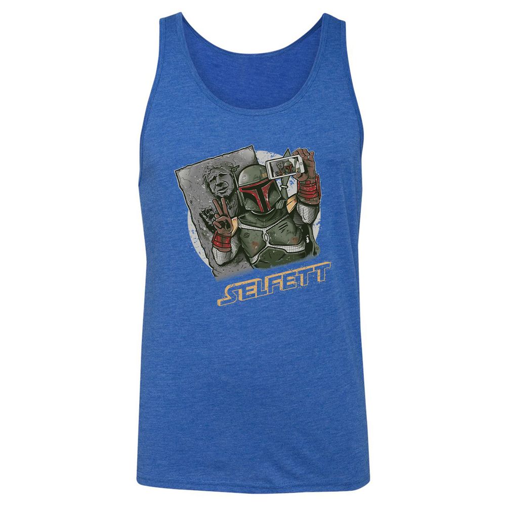 Unisex Jersey Tank - 8TTB4W48 - True Royal Triblend - 12