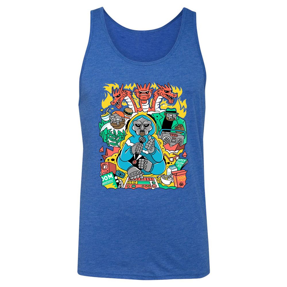 Unisex Jersey Tank - 54YZ39PN - True Royal Triblend - 12