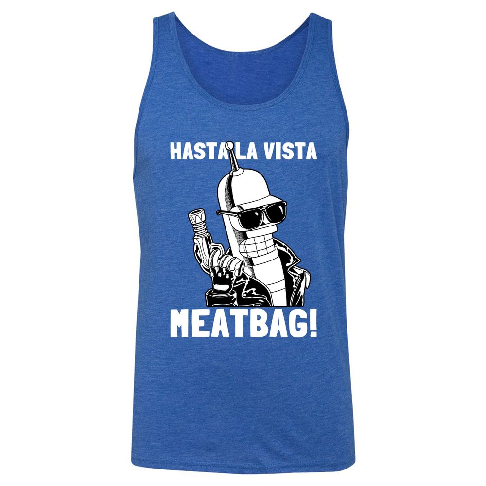 Unisex Jersey Tank - E84YX4KV - True Royal Triblend - 12