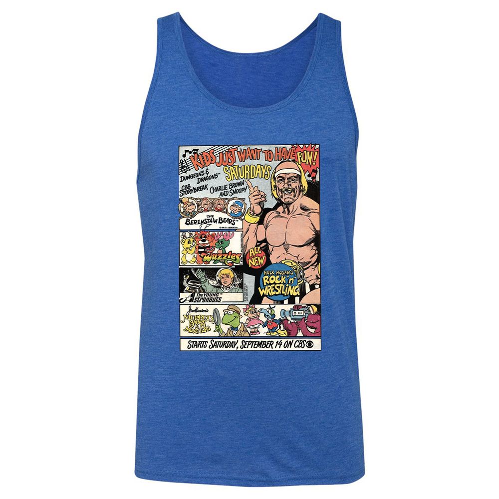 Unisex Jersey Tank - Y3YWX55G - True Royal Triblend - 12