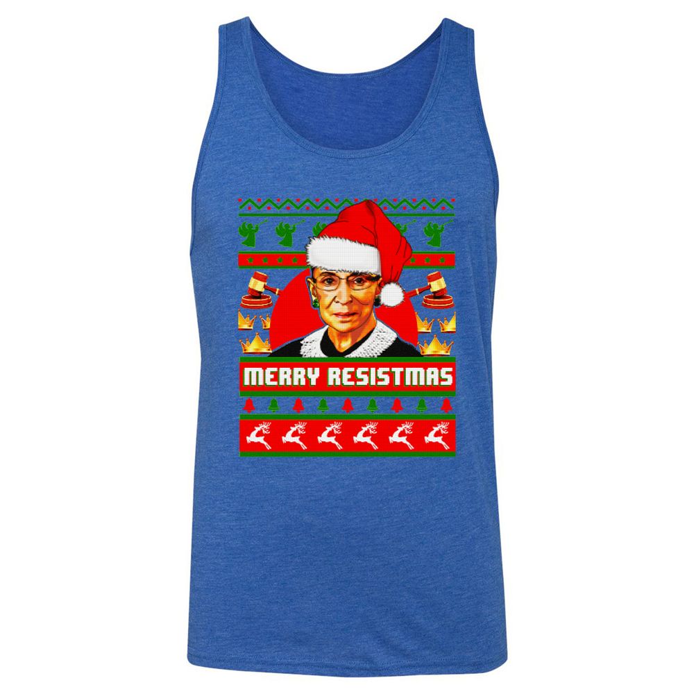 Unisex Jersey Tank - VTAYW78M - True Royal Triblend - 12