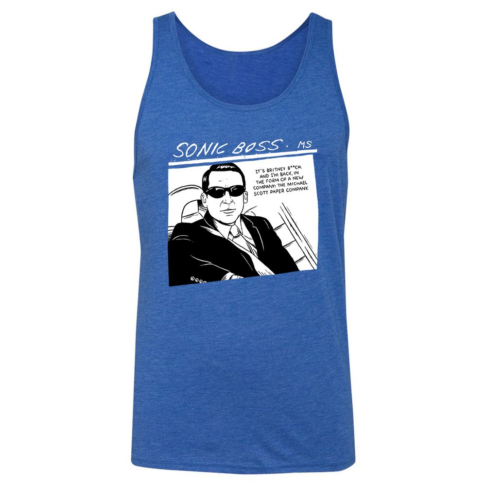 Unisex Jersey Tank - EG816K7N - True Royal Triblend - 12