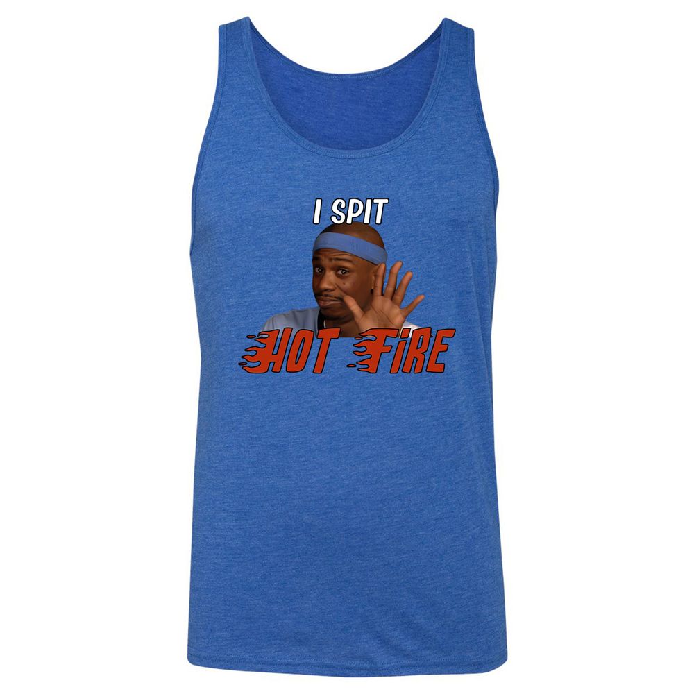 Unisex Jersey Tank - F95R7F6E - True Royal Triblend - 12