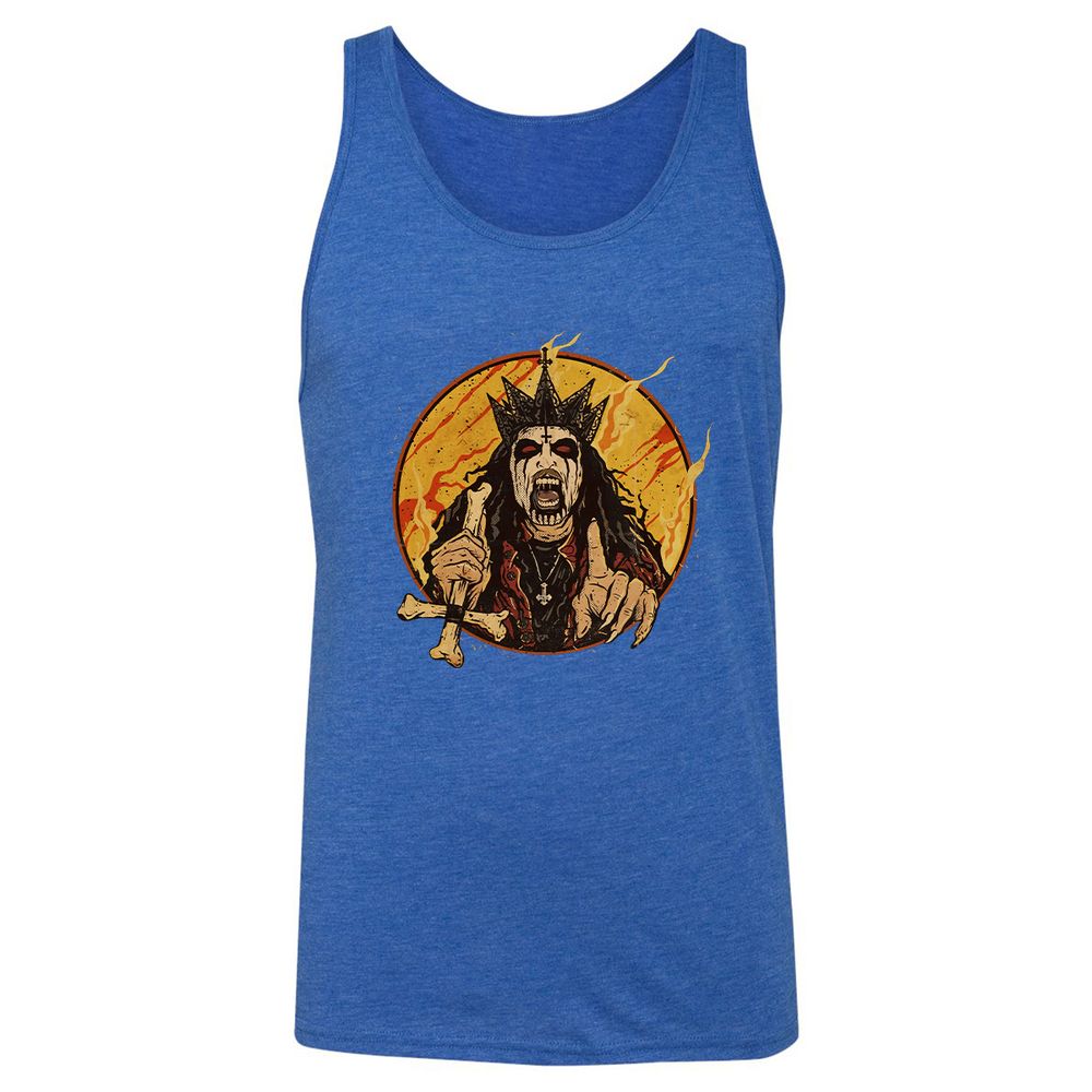 Unisex Jersey Tank - WT4JFBR8 - True Royal Triblend - 12