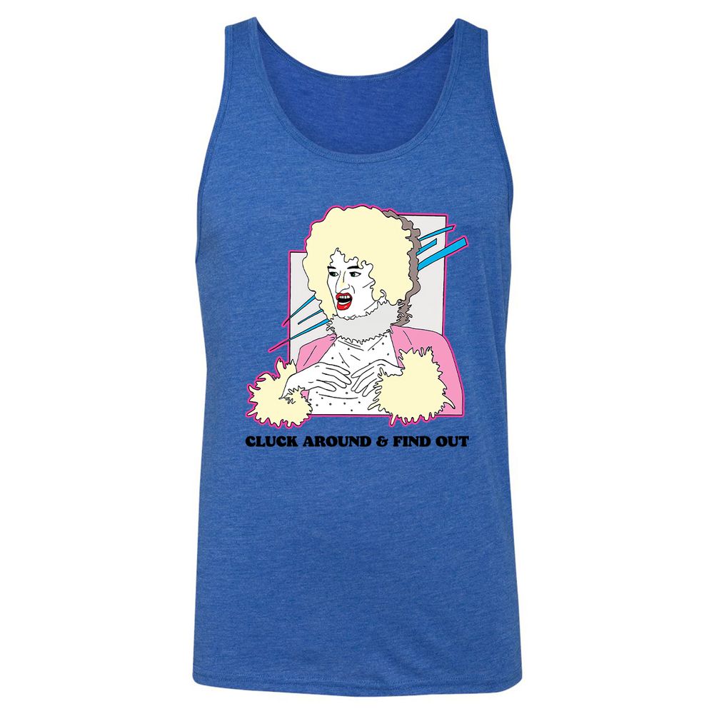 Unisex Jersey Tank - 5CATX8RE - True Royal Triblend - 12