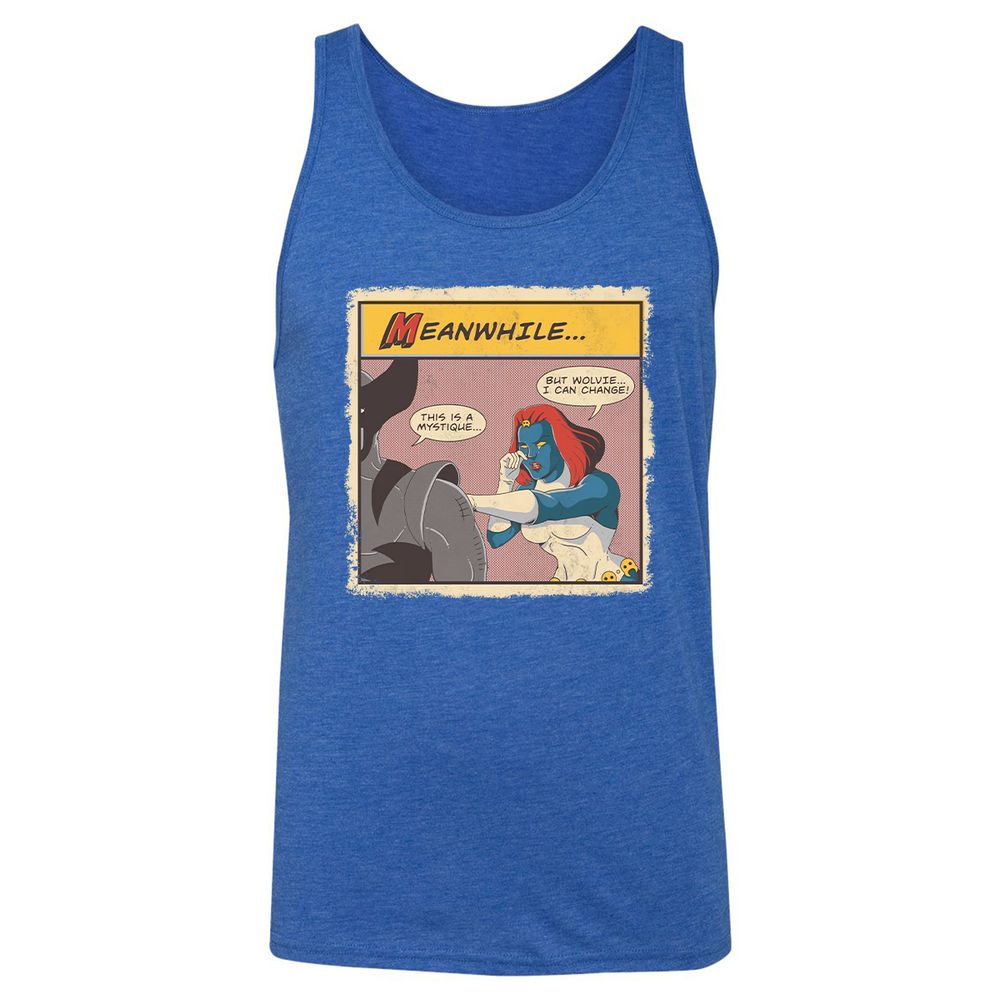 Unisex Jersey Tank - UM61P2VH - True Royal Triblend - 12