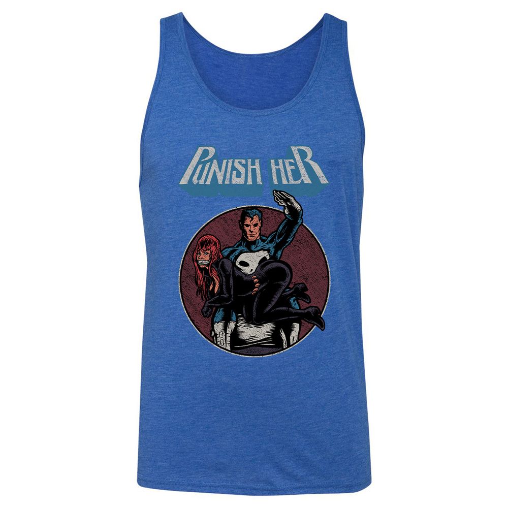 Unisex Jersey Tank - 79Q4UTQP - True Royal Triblend - 12