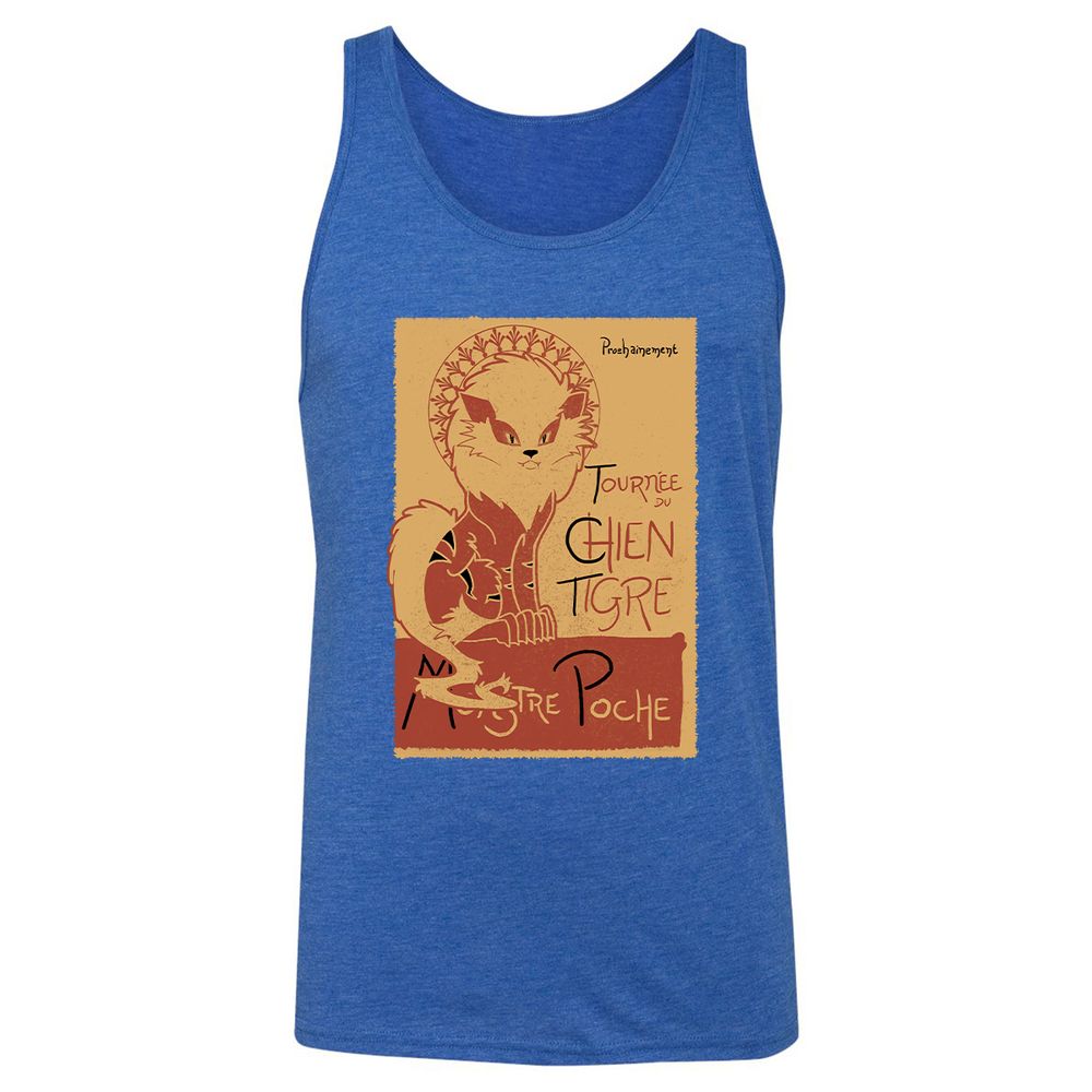 Unisex Jersey Tank - S7QEFUVM - True Royal Triblend - 12