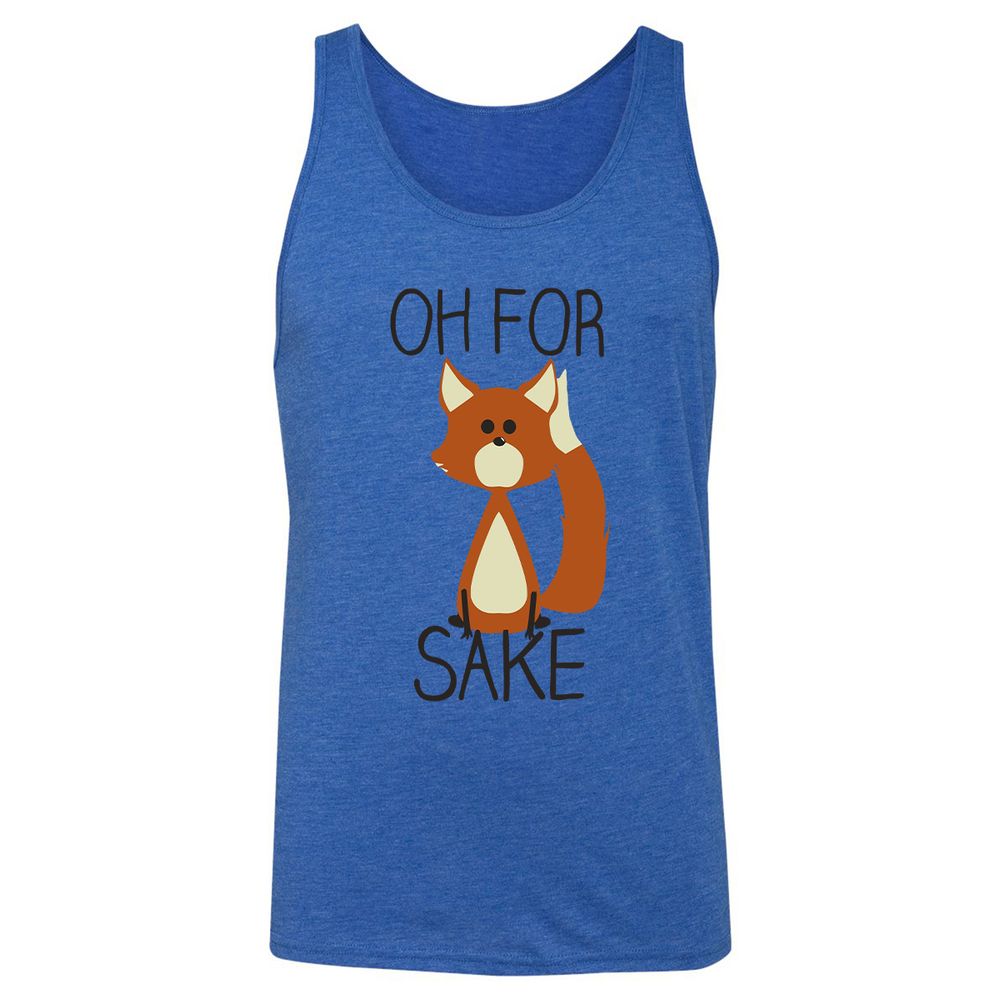 Unisex Jersey Tank - 4QUQG7D4 - True Royal Triblend - 12
