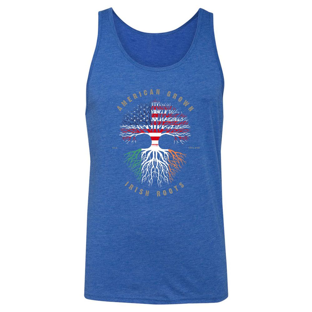 Unisex Jersey Tank - KD67VA78 - True Royal Triblend - 12