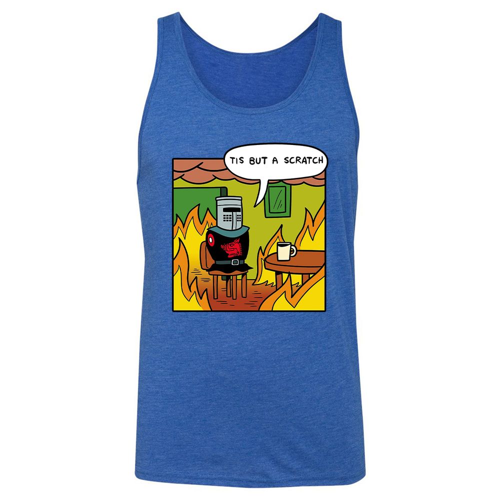 Unisex Jersey Tank - YXN7SGJJ - True Royal Triblend - 12