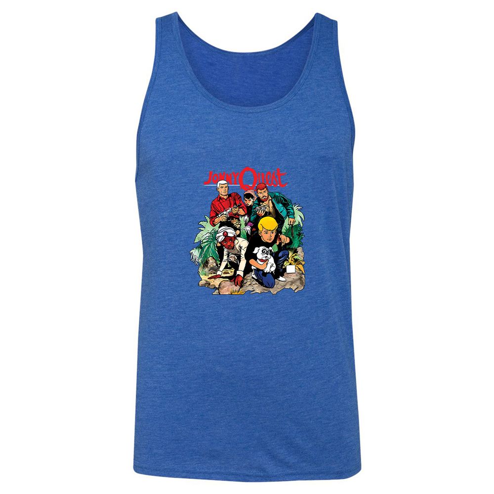 Unisex Jersey Tank - P6N41LRZ - True Royal Triblend - 12